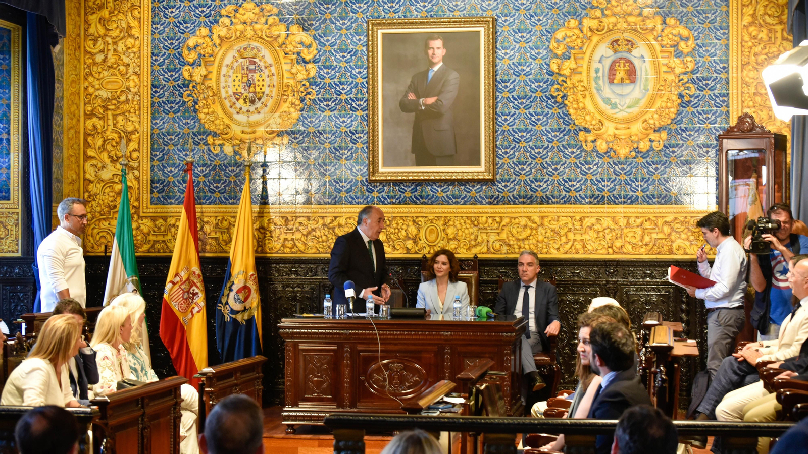 Fotos de Isabel Díaz Ayuso en Algeciras