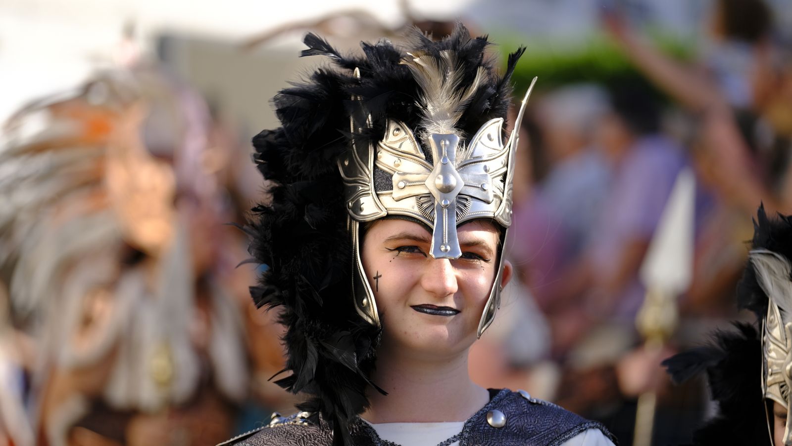 El espectacular desfile de Moros y Cristianos de Mojácar, en imágenes