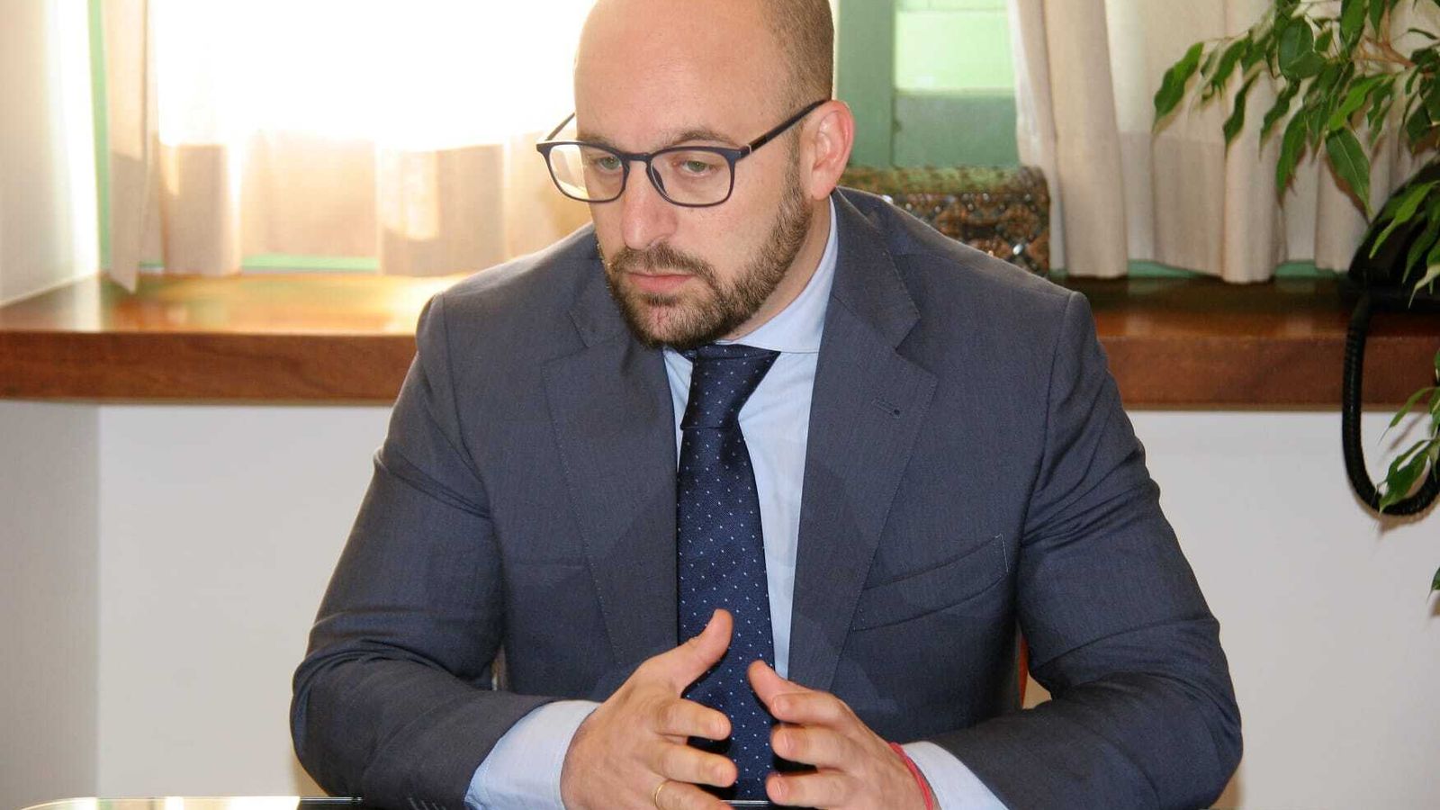 Germán Beardo, durante la entrevista concedida a Diario de Cádiz.