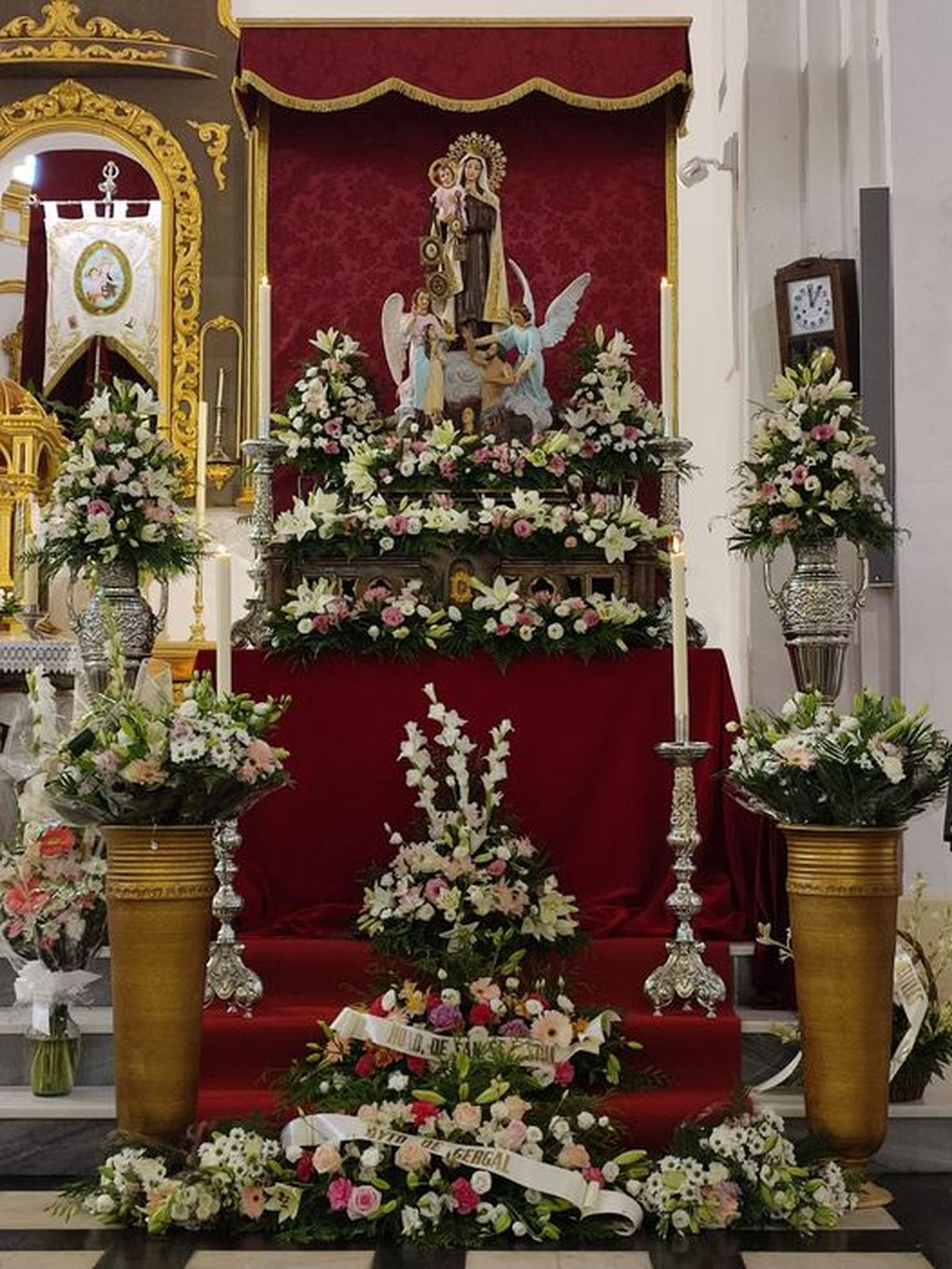 Gergal honra a su Patrona con los gergaleños de casa y los retornados