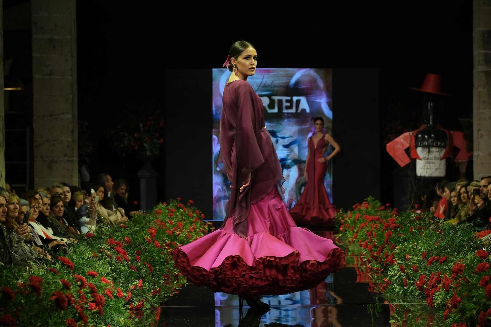 Desfile de Alejandro Andana en la Pasarela Flamenca Jerez Tío Pepe 2023
