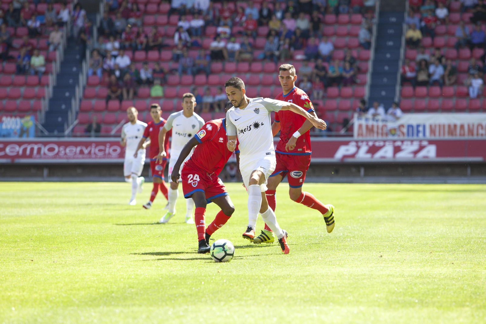 Las imágenes del Numancia-Almería