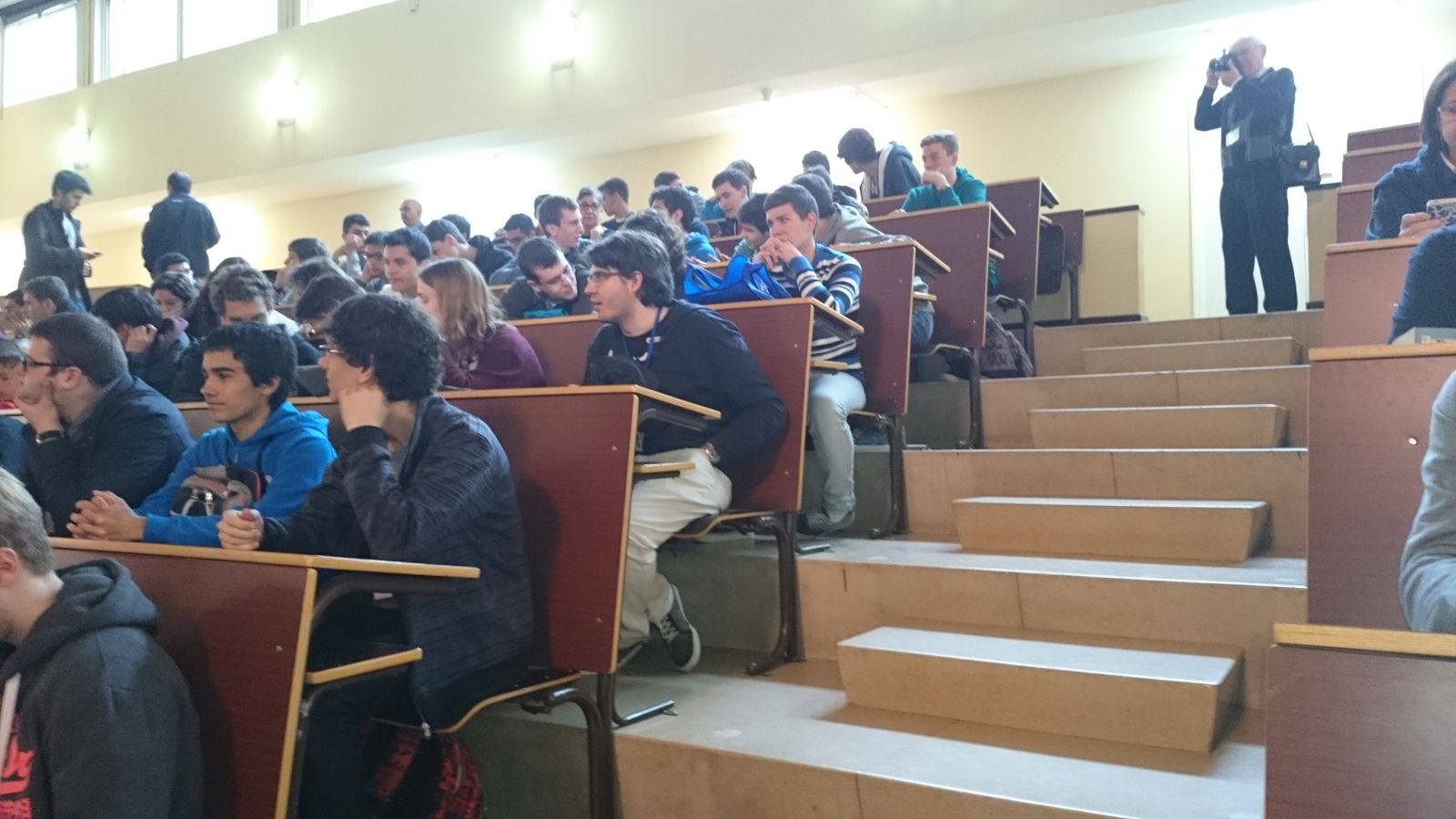 Foto de archivo de alumnos del IES Al-Andalus.