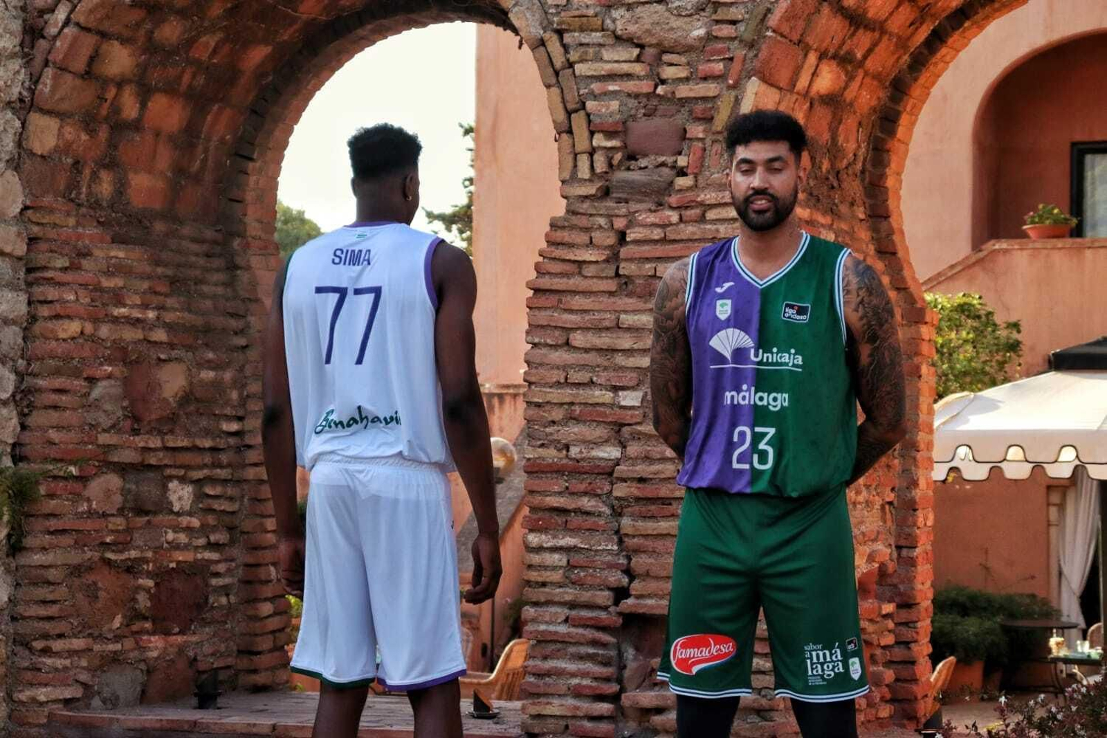 Las fotos de las nuevas camisetas del Unicaja 2023/2024