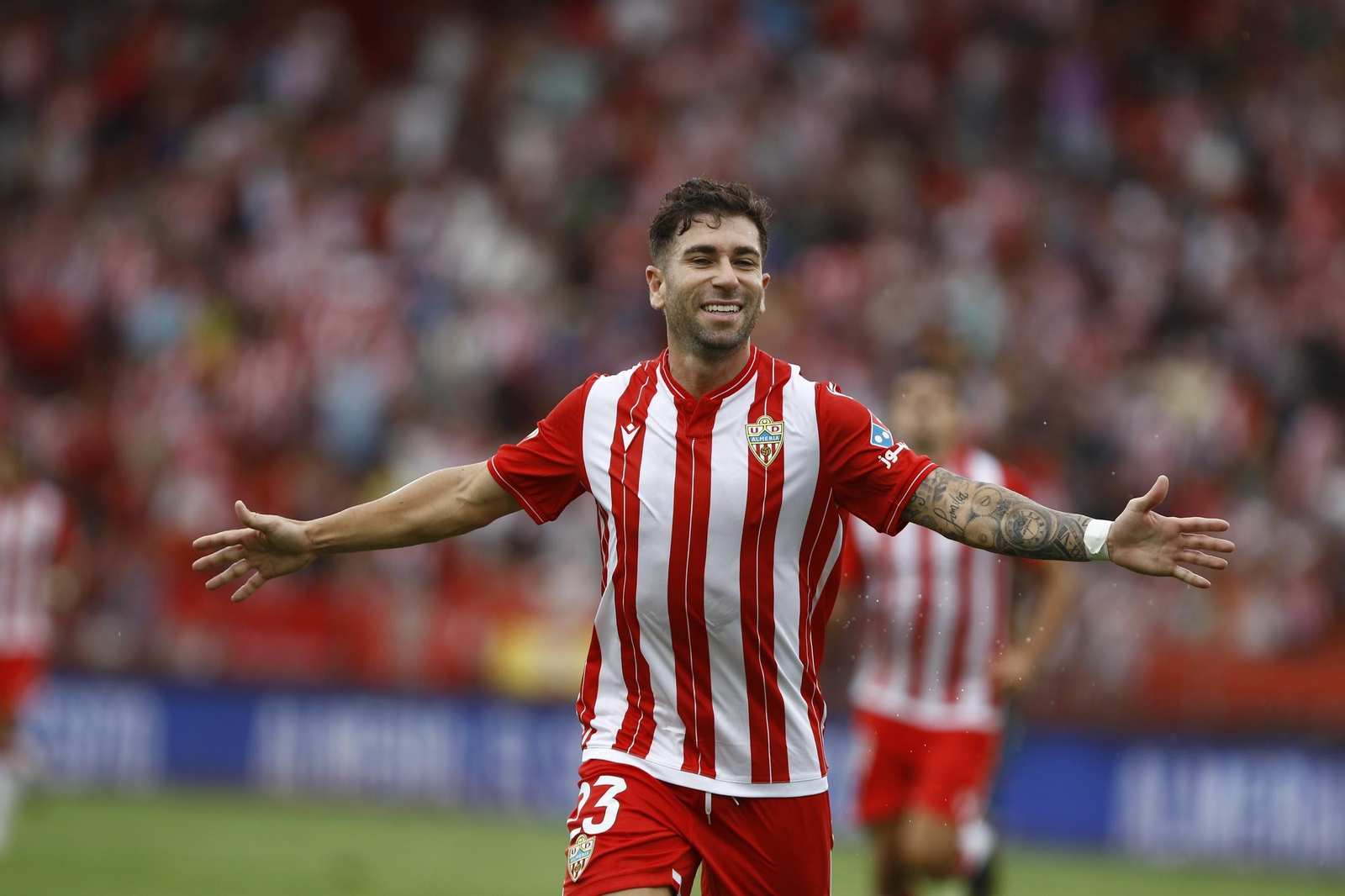 Las mejores fotos del partido U.D. Almería-Racing de Santander