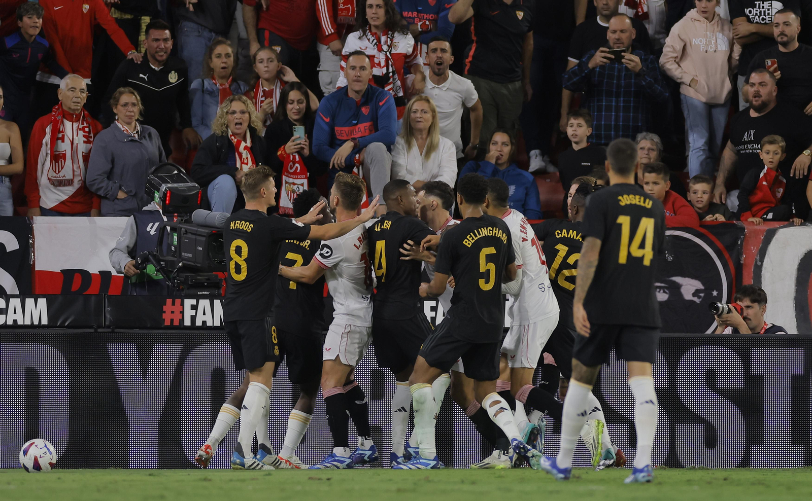 Las fotos del Sevilla-Madrid