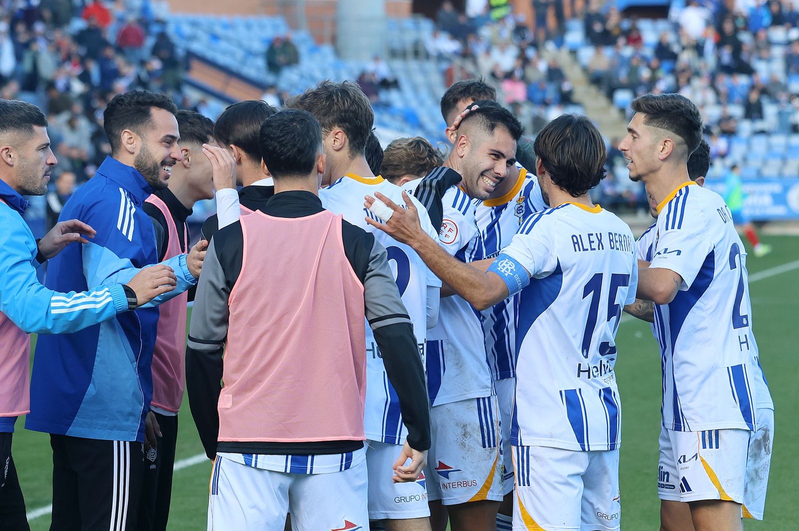 Manita del Recreativo al Estepona (5-0)