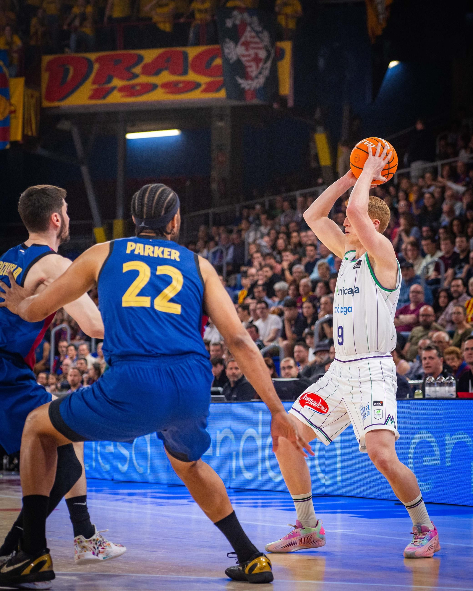 El Barcelona-Unicaja, en fotos
