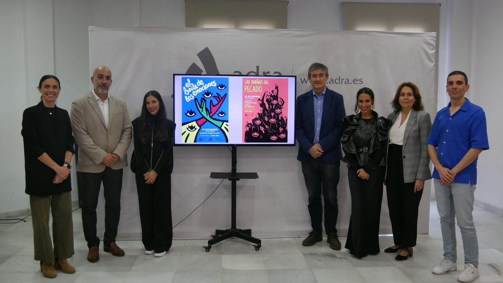 Presentación del espectáculo solidario.