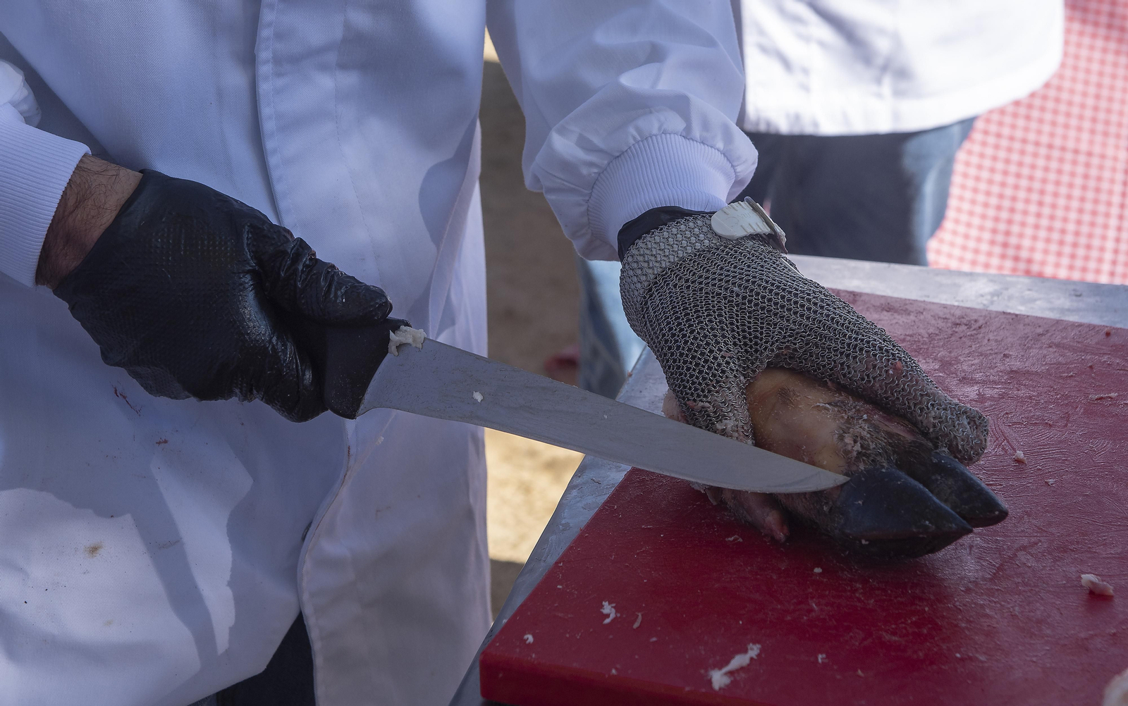 Un día de matanza en una finca sevillana