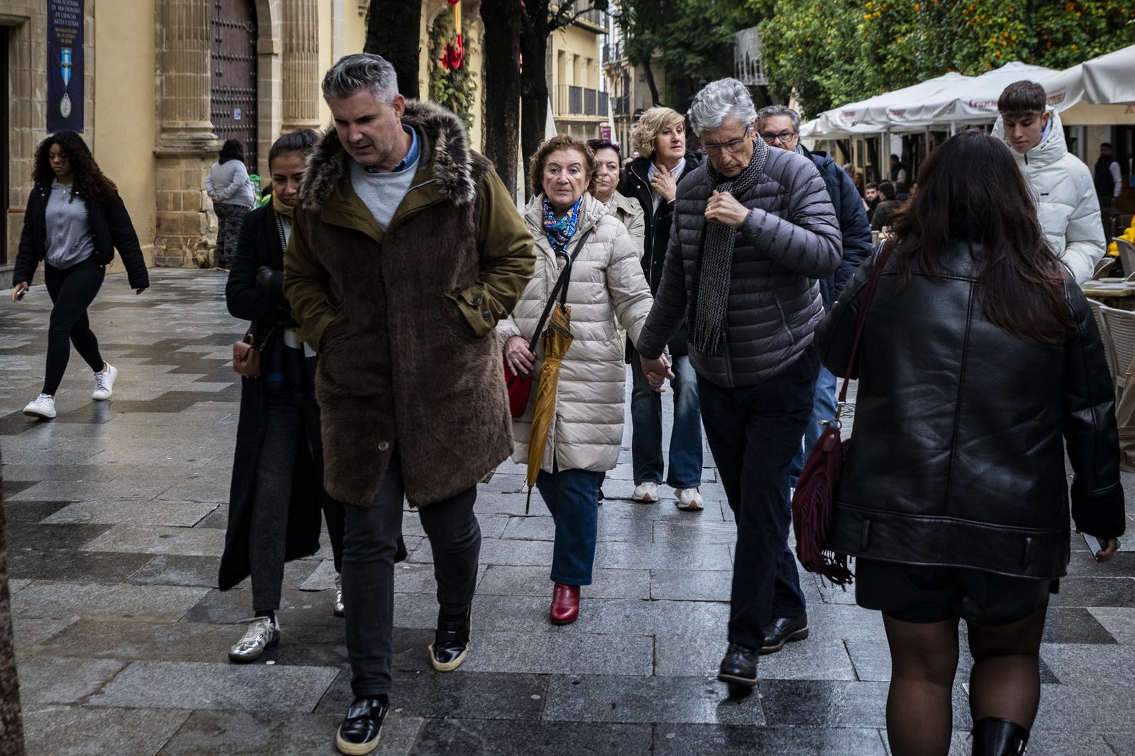 Imágenes del ambiente navideño del 24 de diciembre en Jerez