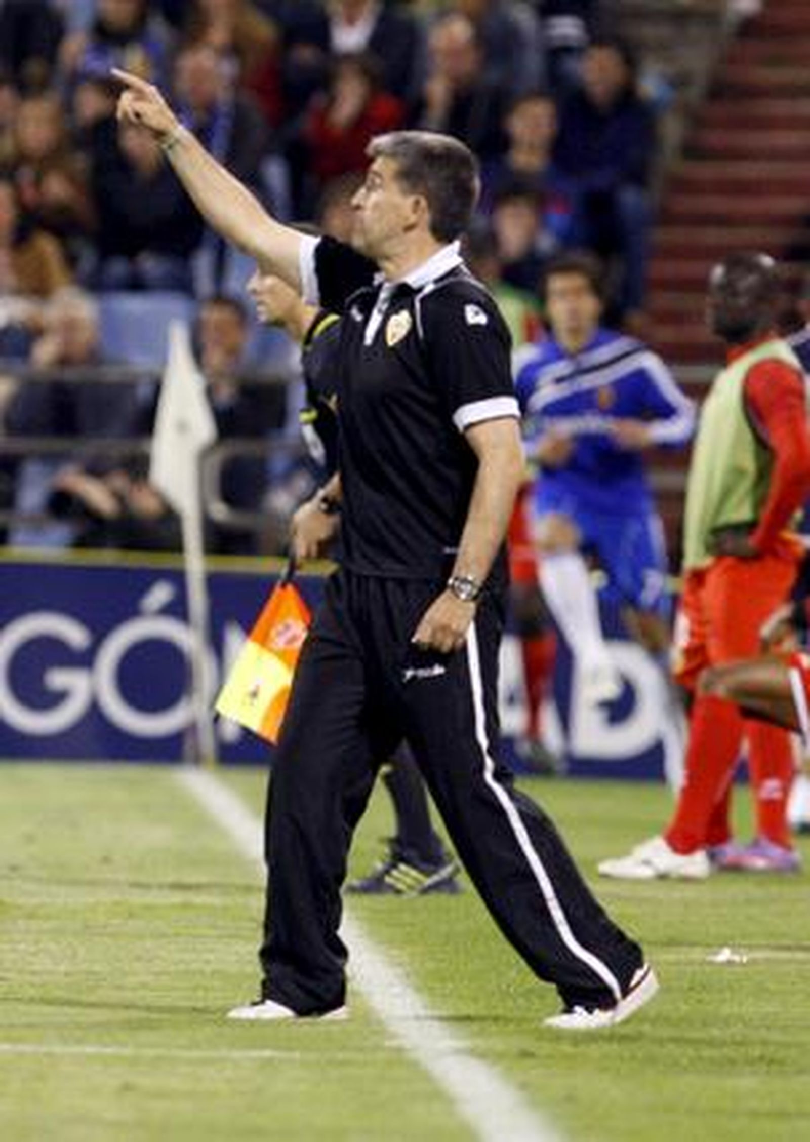 Los de Oltra, más colistas tras perder un crucial encuentro ante el Zaragoza.

Foto: Javier Cebollada/ EFE