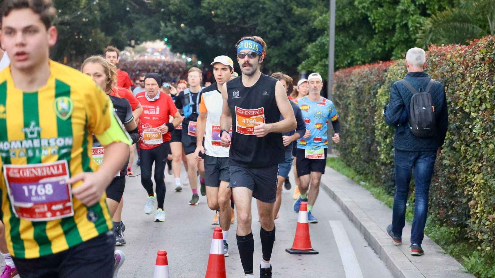 Las mejores fotos de la Maratón de Málaga 2024