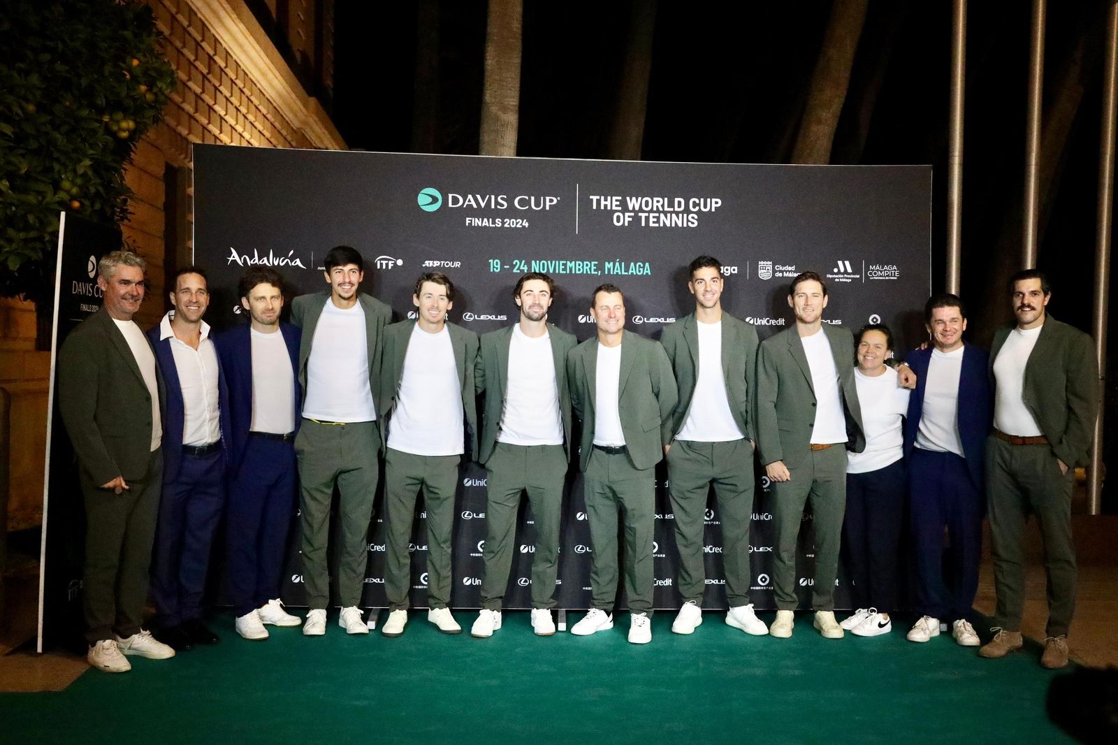 La alfombra roja de la Copa Davis