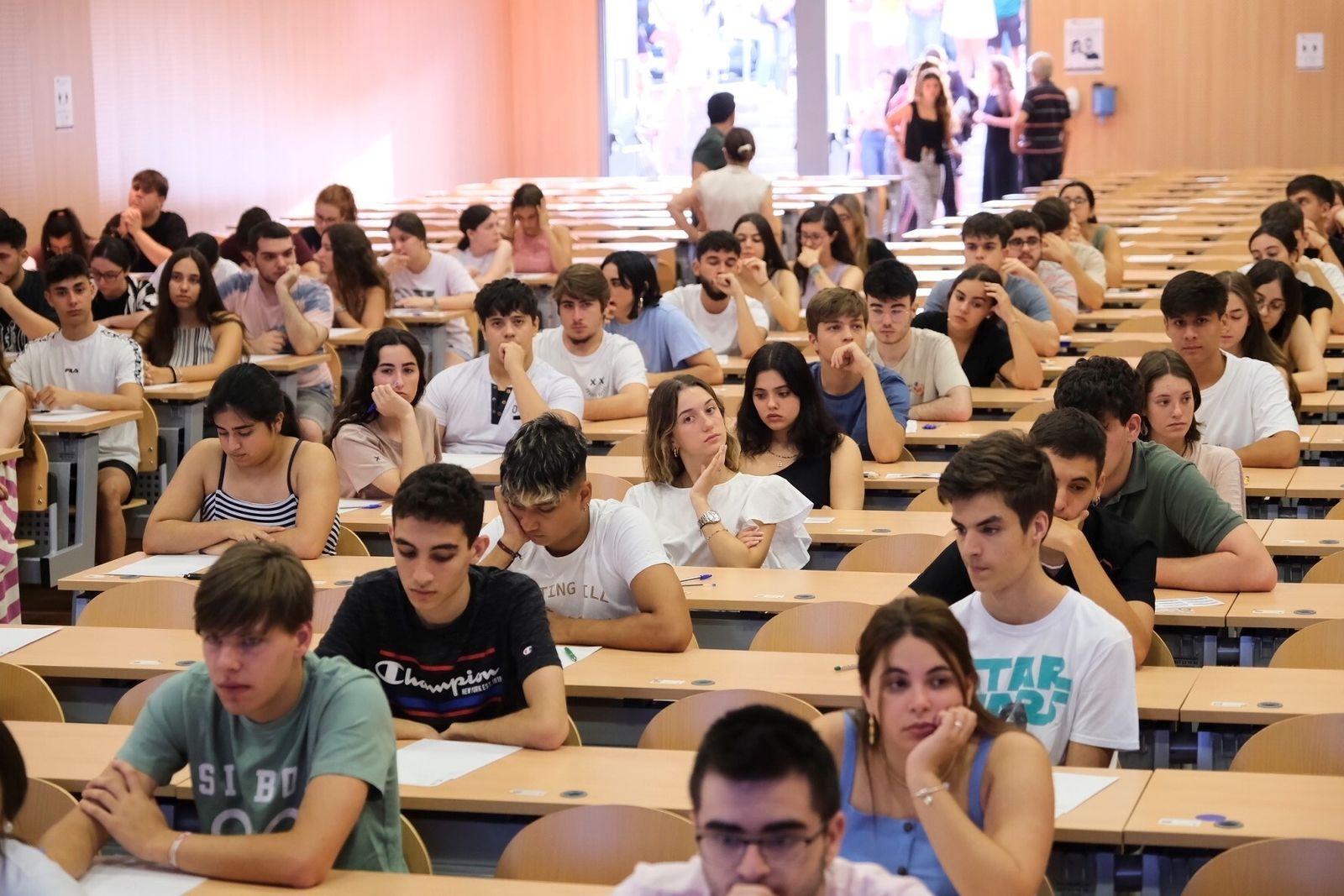 El primer día de la Selectividad extraordinaria de julio en Córdoba, en imágenes