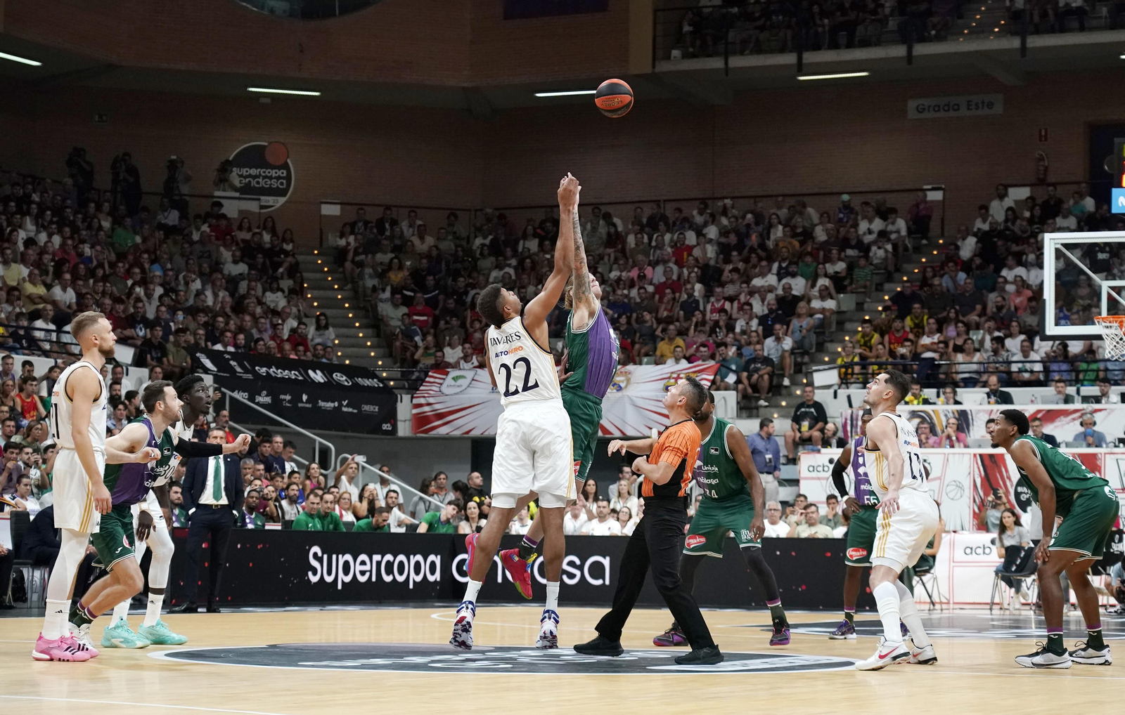 Las fotos del Unicaja-Real Madrid de la Supercopa