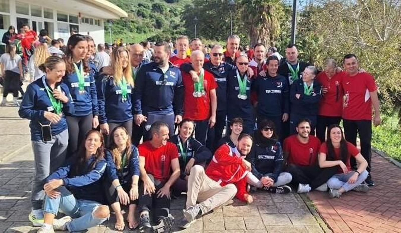Los nadadores del CN Bahía de Almería presentes en el Campeonato de Andalucía.