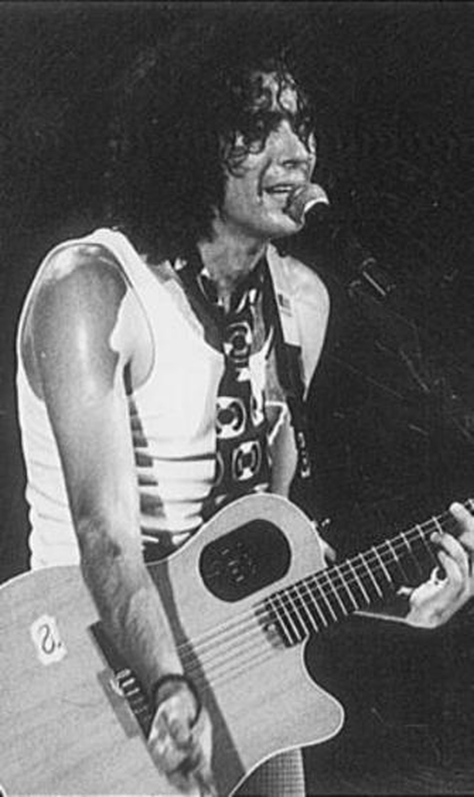 AN-Tonio, en un concierto meses antes de su muerte.