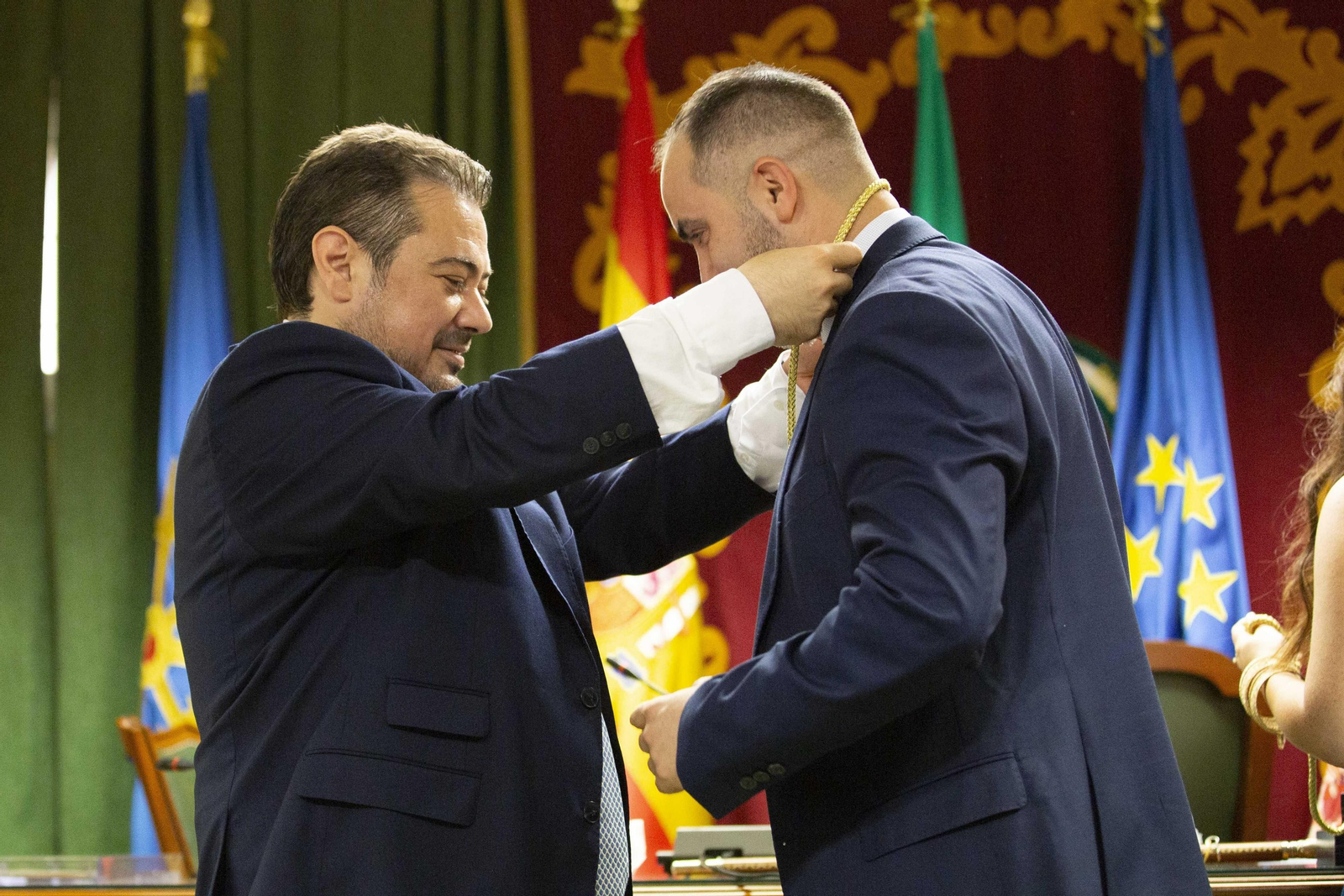 La constitución de los Ayuntamientos de Granada, en imágenes