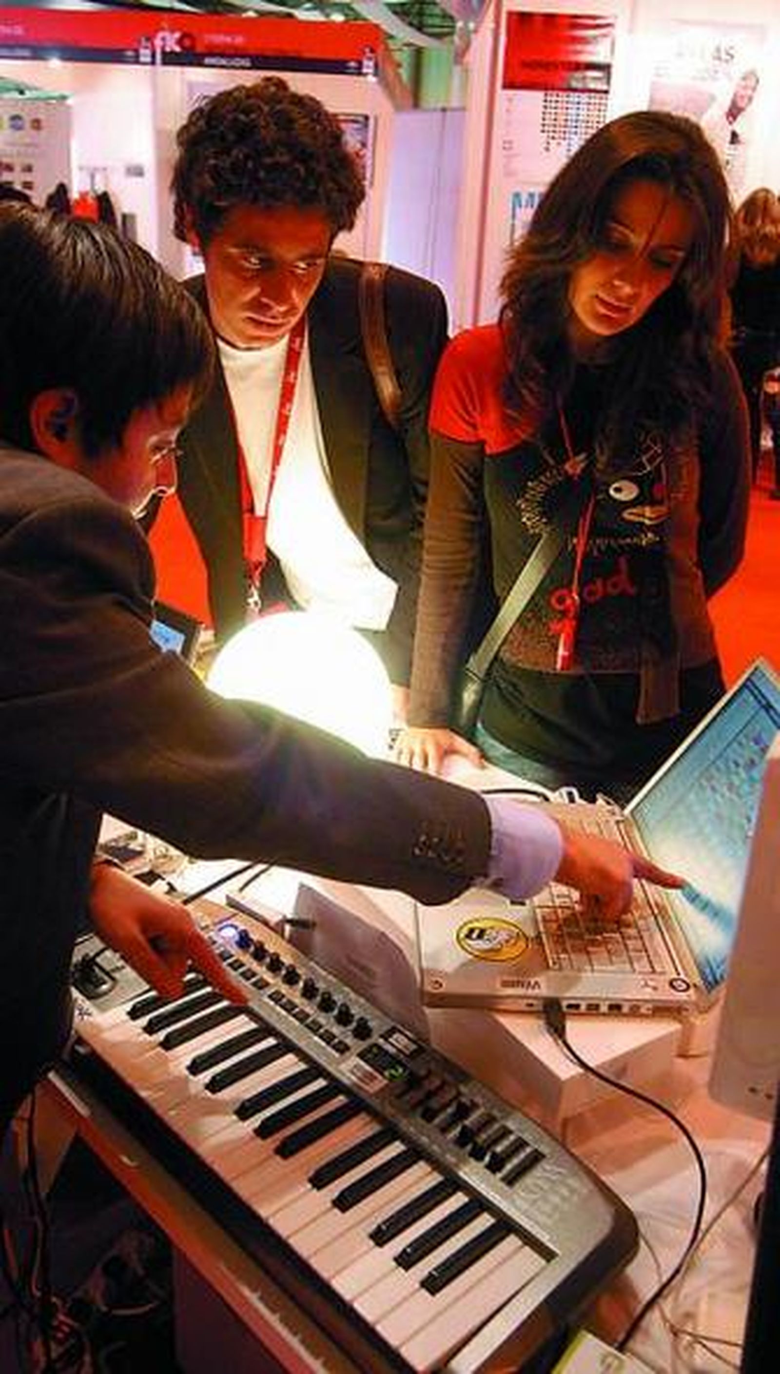 'Stand' de Audiotemática, dedicado a la producción musical.