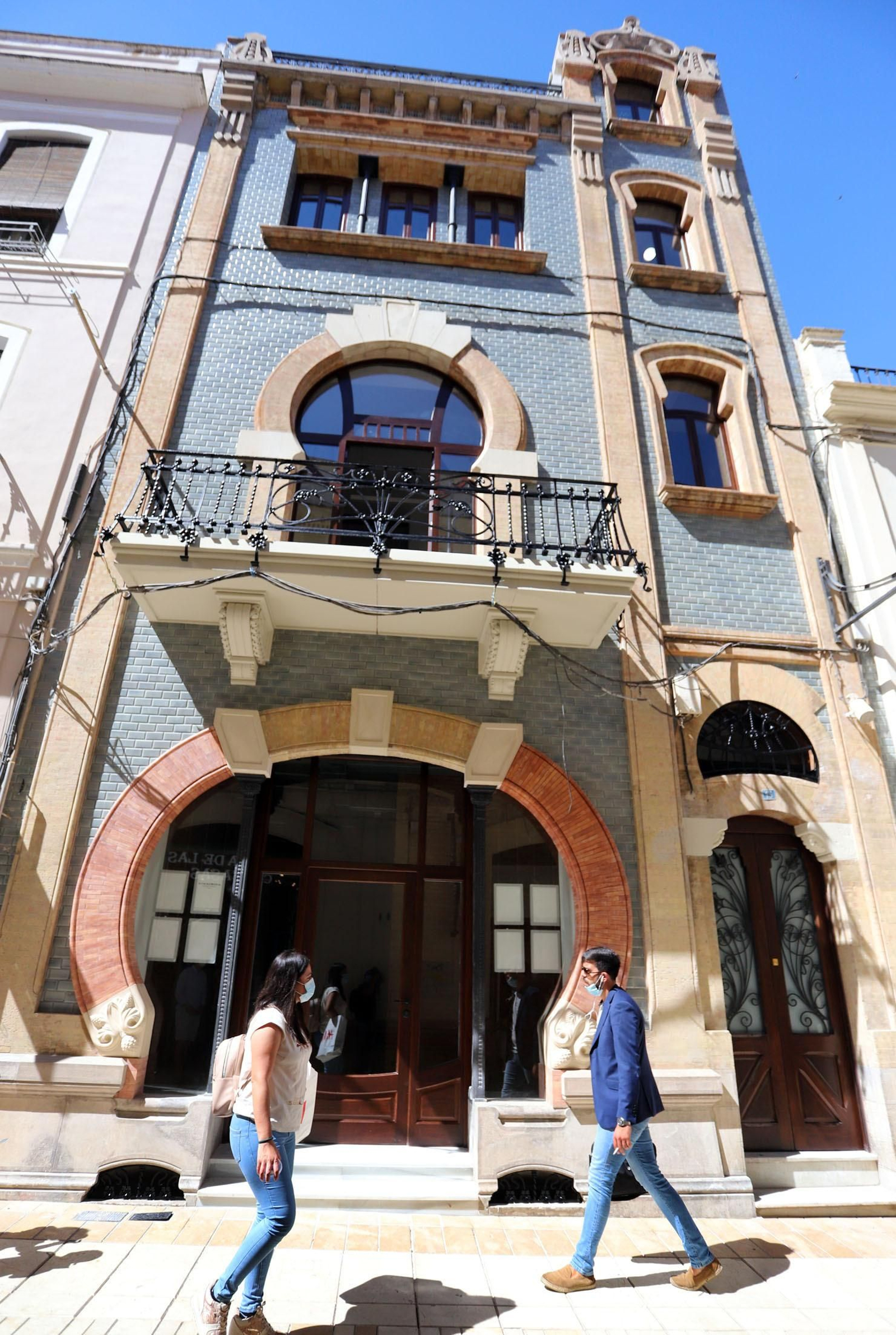 Imágenes de la restauración realizada en la antigua papelería inglesa