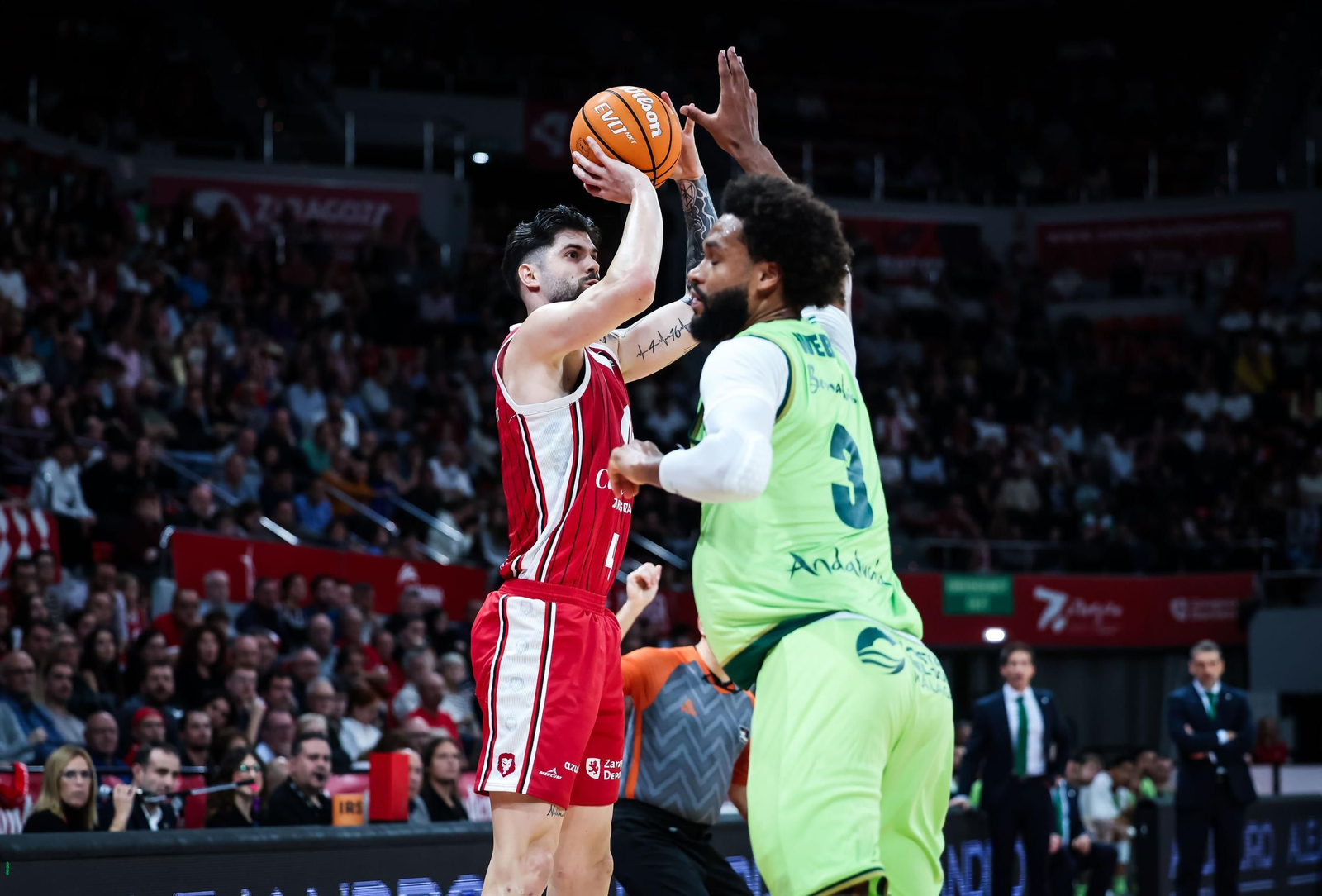 Casademont Zaragoza-Unicaja, en fotos