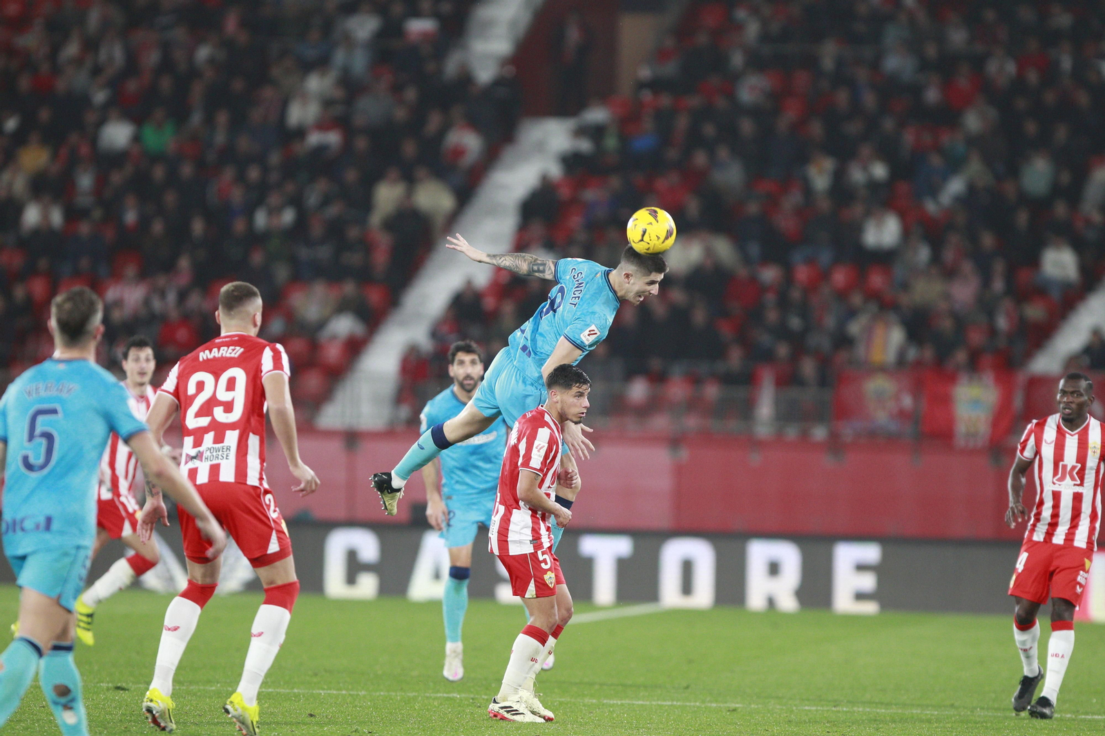 Las mejores imágenes del partido U.D. Almería-Athletic de Bilbao