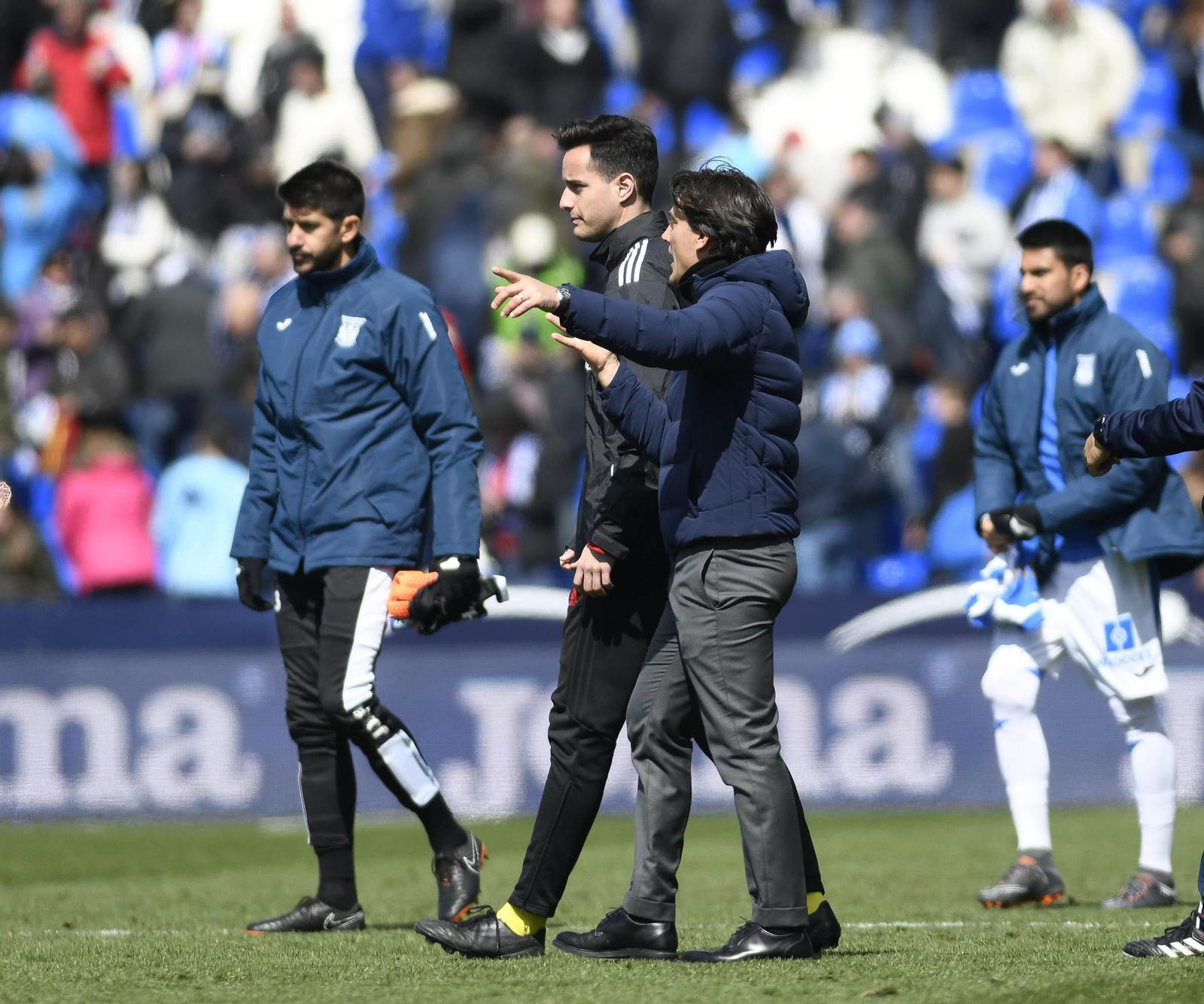 Las imágenes del Leganés-Sevilla