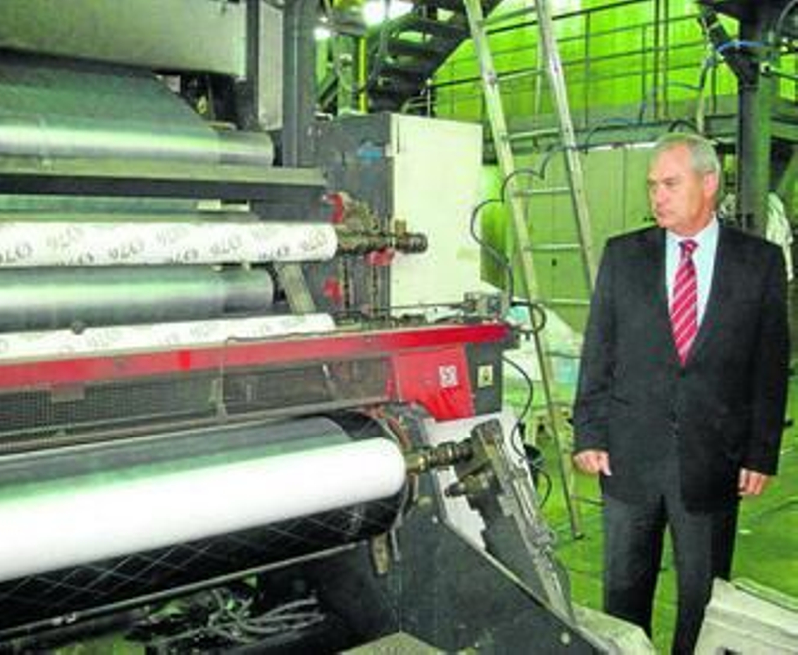 El presidente de TPM, Antonio Pérez, en las instalaciones de la fábrica de La Mojonera.