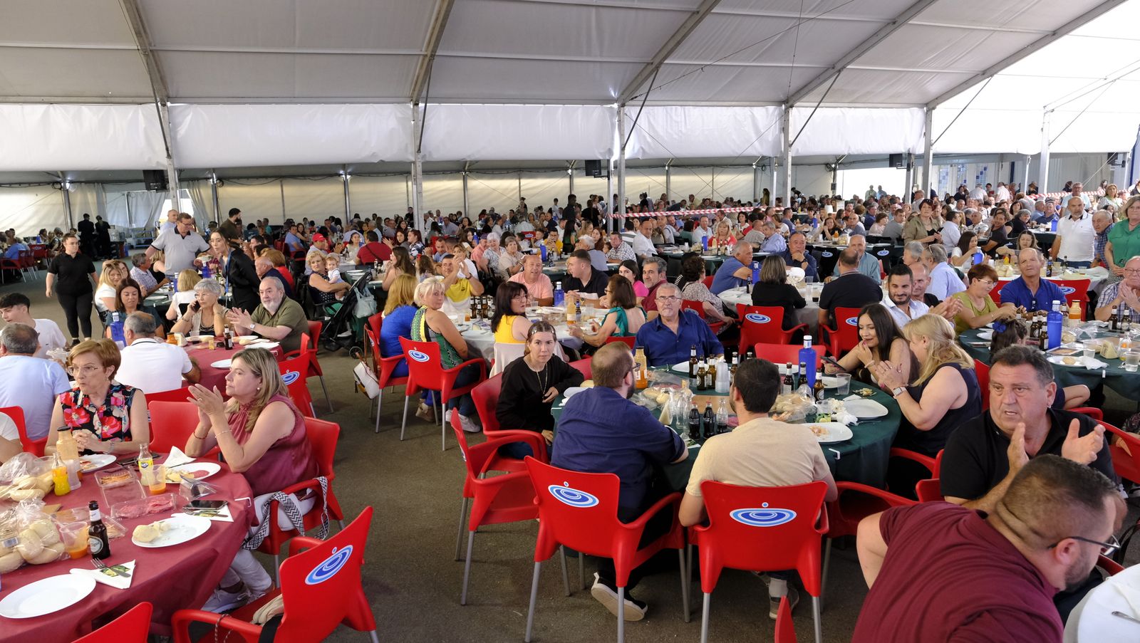 Imágenes de la comida anual de la CUCN, en Níjar
