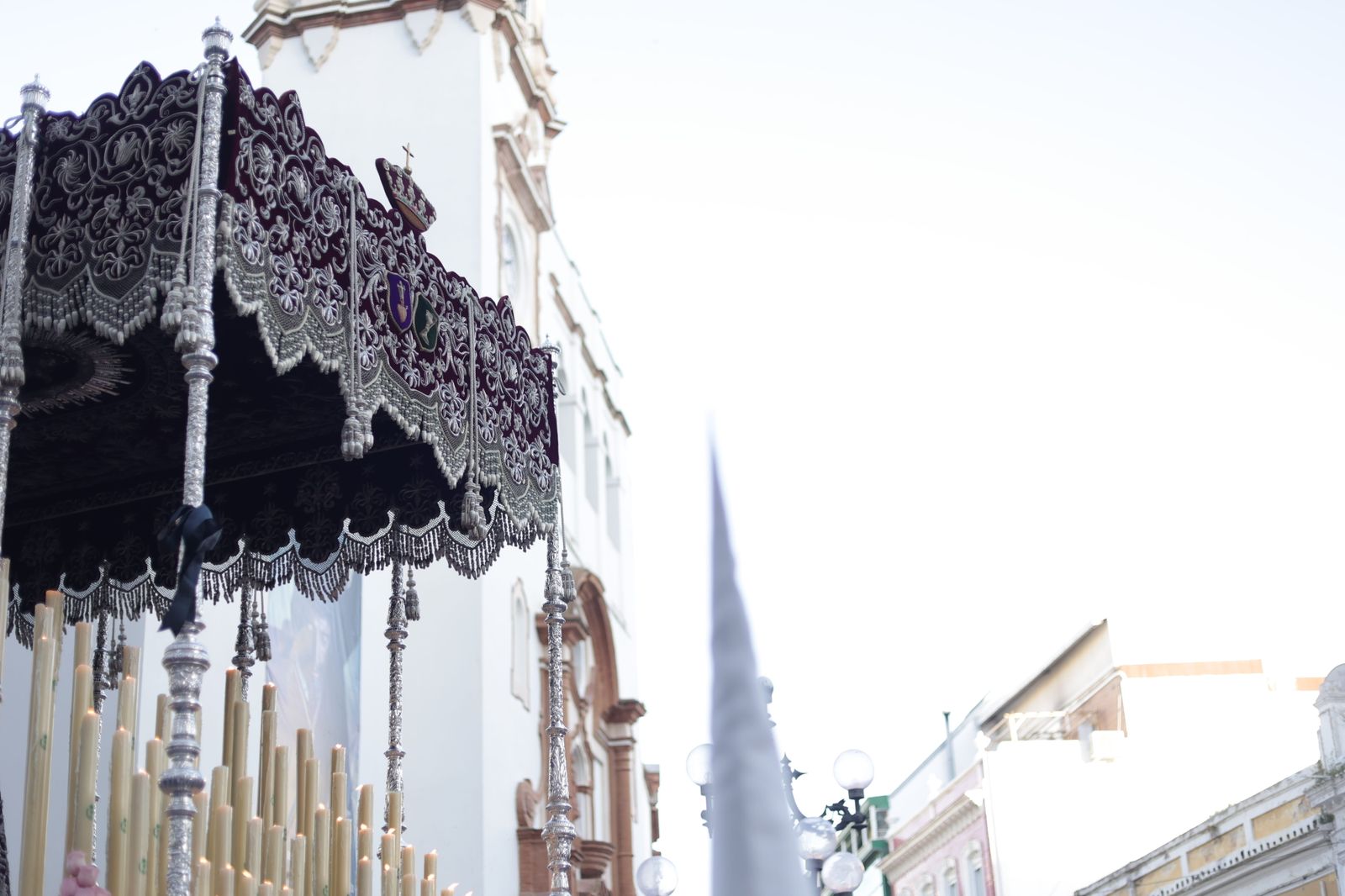La hermandad de la Oración en el Huerto de la Semana Santa de Huelva 2023, en imágenes.