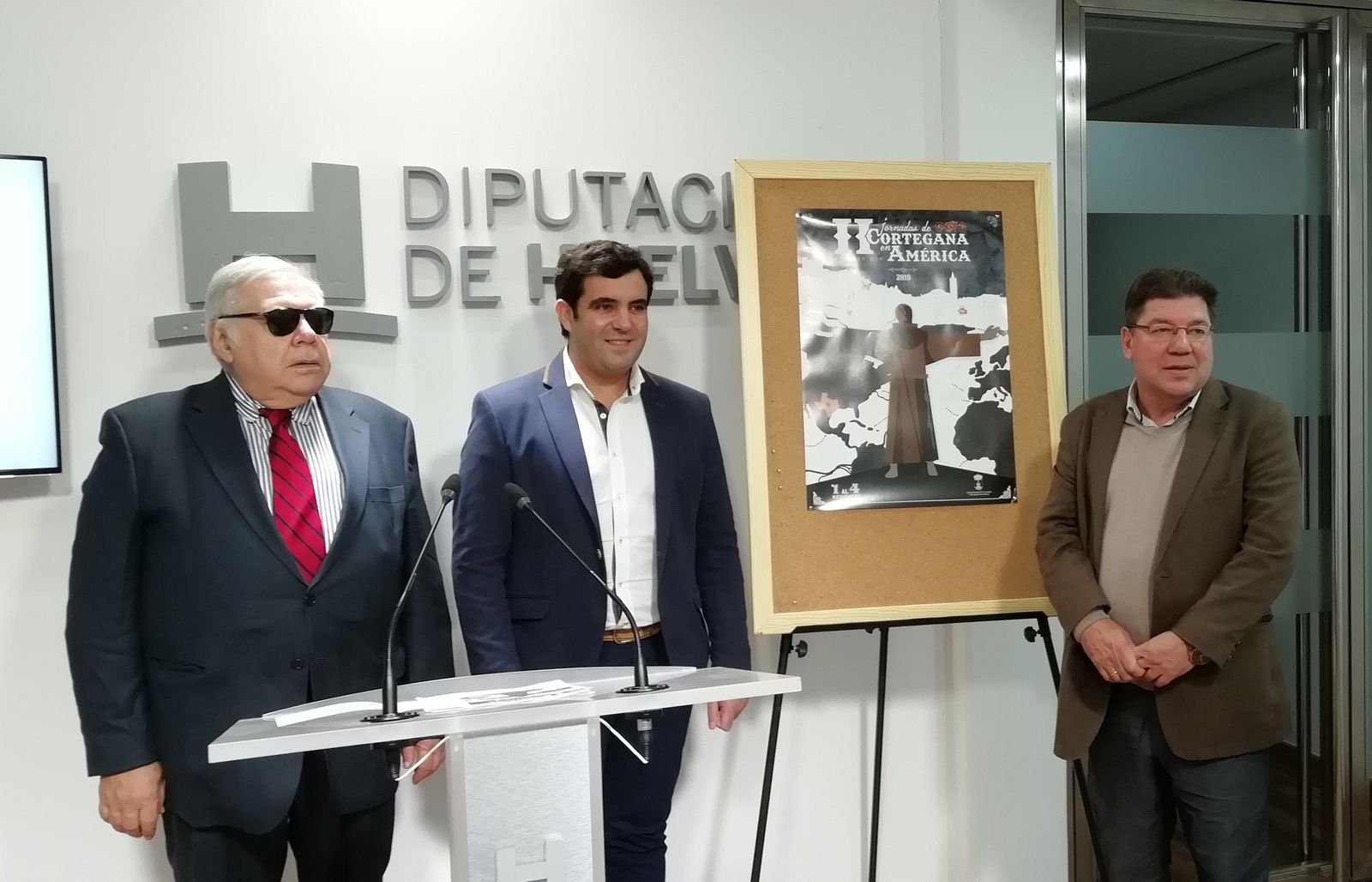 Juan Manuel Romero de Terreros, José Rafael Borrallo y Cristóbal Romero.