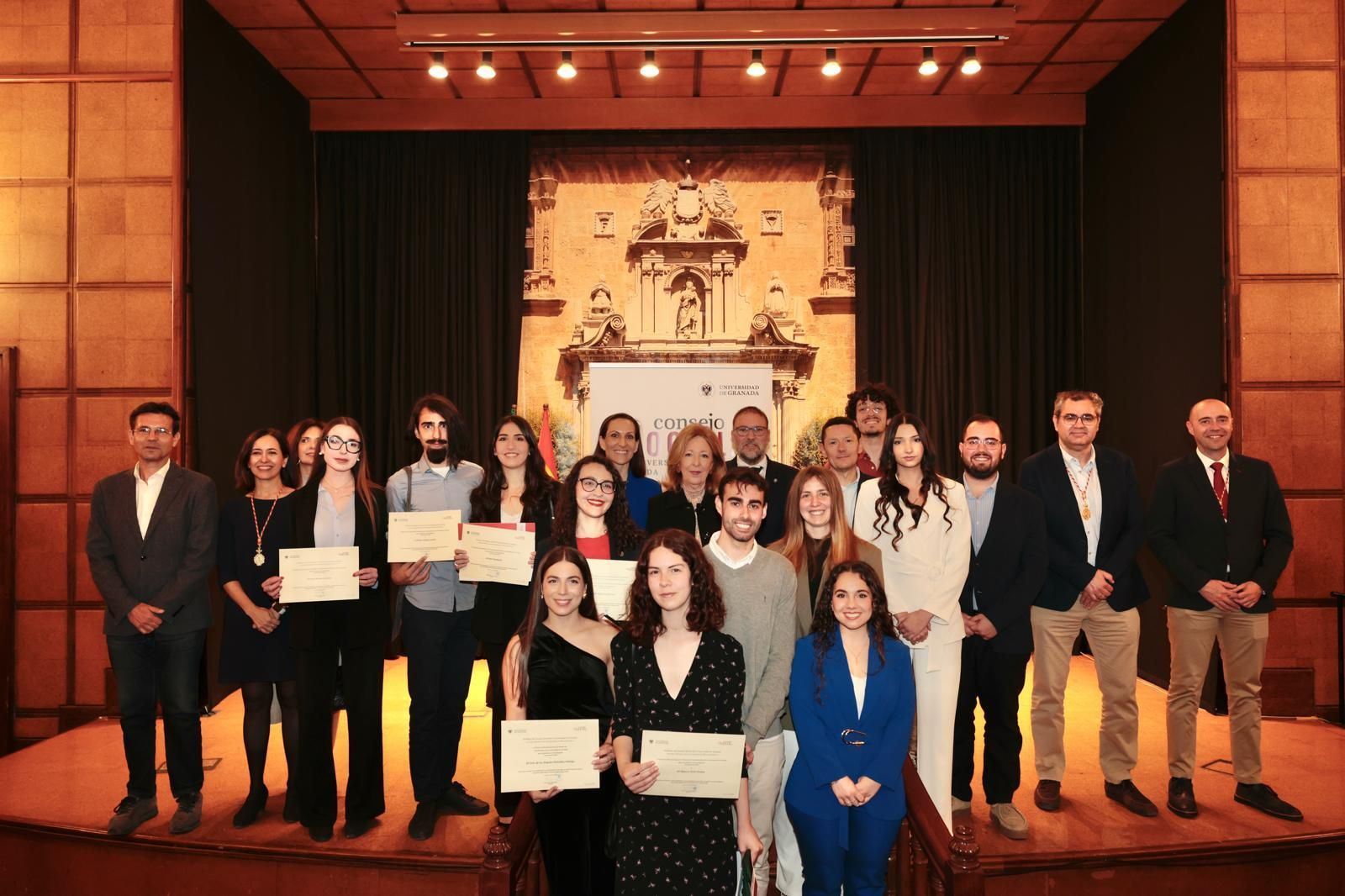 Así fue la entrega de los V Premios de Reconocimiento al Talento del estudiantado para iniciación de la investigación de la UGR