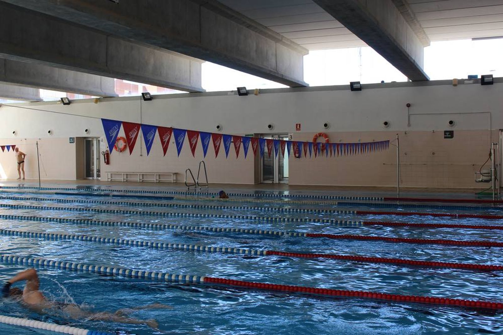 Piscina del Polideportivo Diego Lobato.