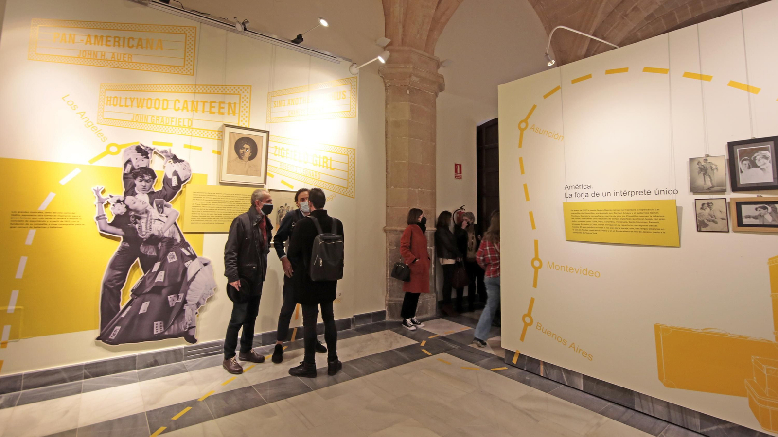 Inaugurada la exposición de Antonio El Bailarín