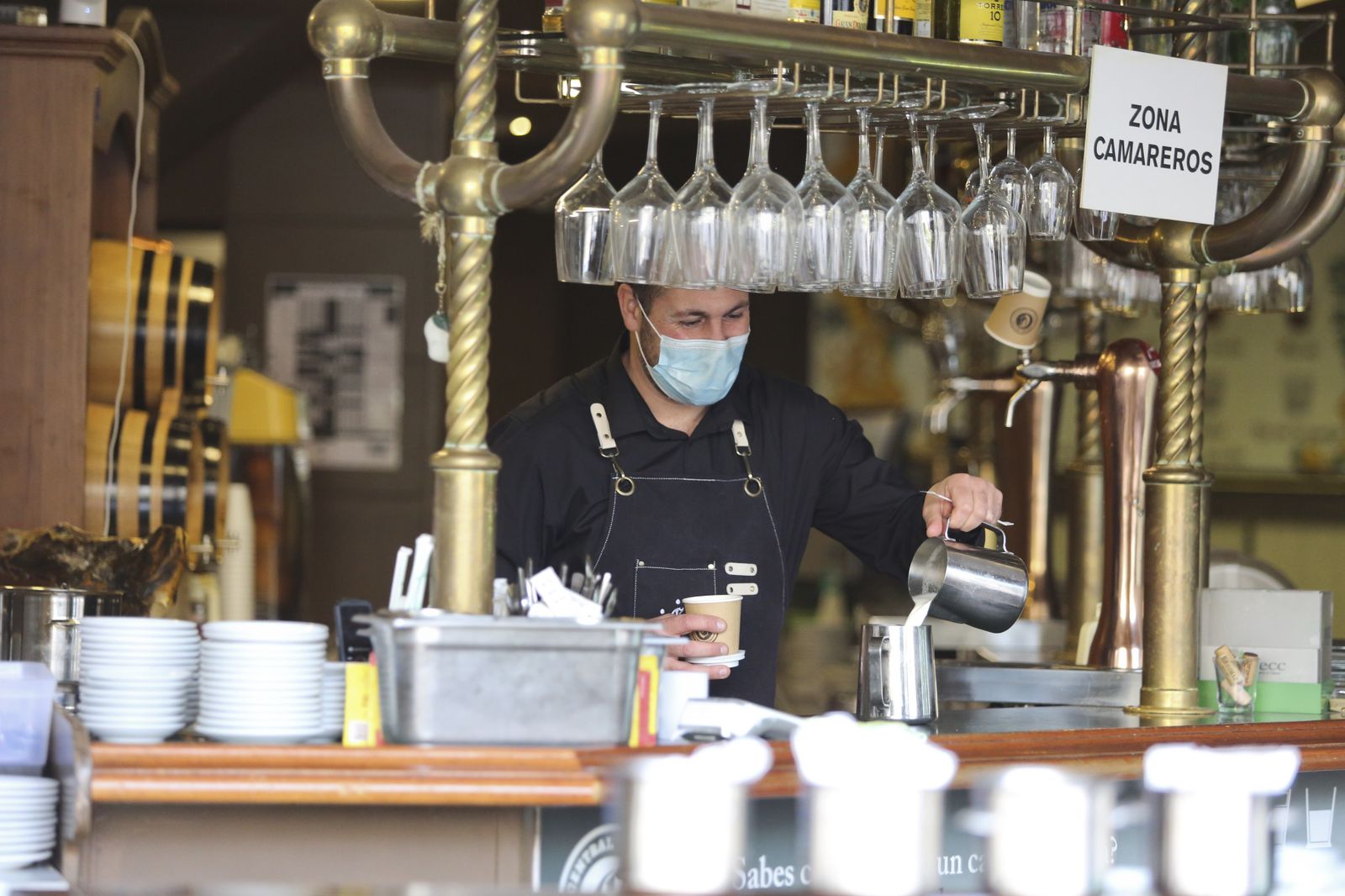 Málaga capital vive el primer día de su nuevo cierre