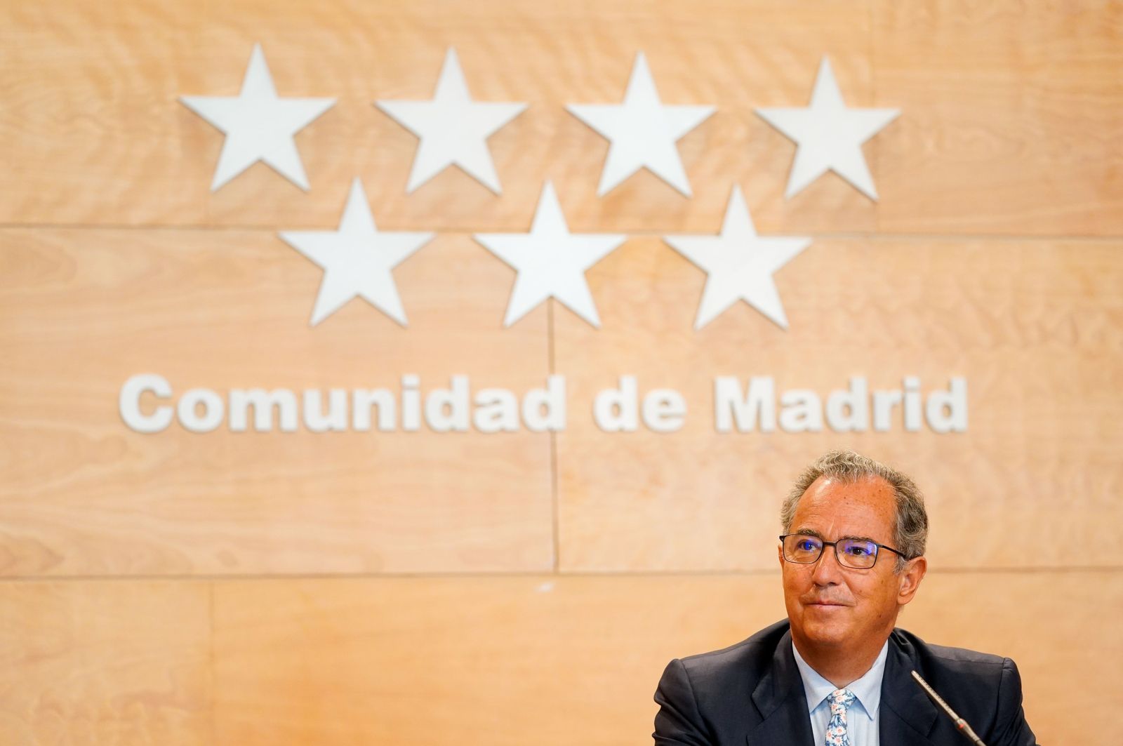 Enrique Ossorio, consejero de Educación y Juventud de la Comunidad de Madrid.