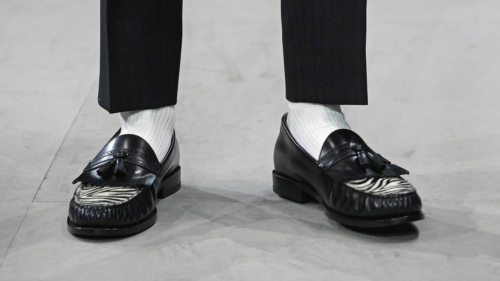 Los calcetines blancos vuelven a estar de moda.