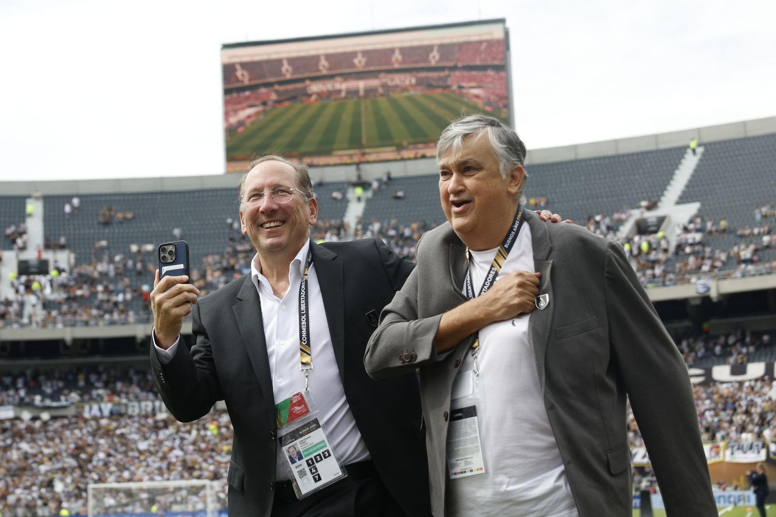 Las fotos de una final de la Libertadores histórica; Botafogo, campeón con 10, ante Atlético Mineiro