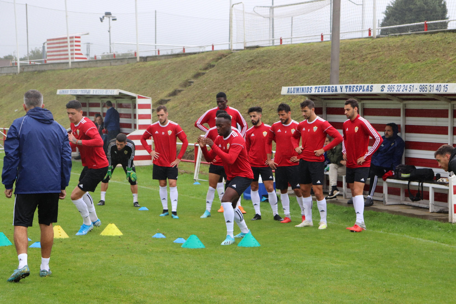 Darwin, el primero en el ejercicio de picas, en Mareo.