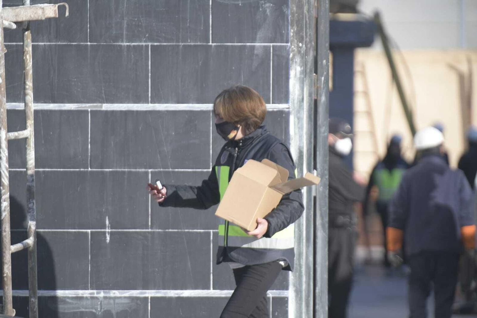Las imágenes de la operación policial contra la marihuana en el Hotel Luz de la zona Norte de Granada