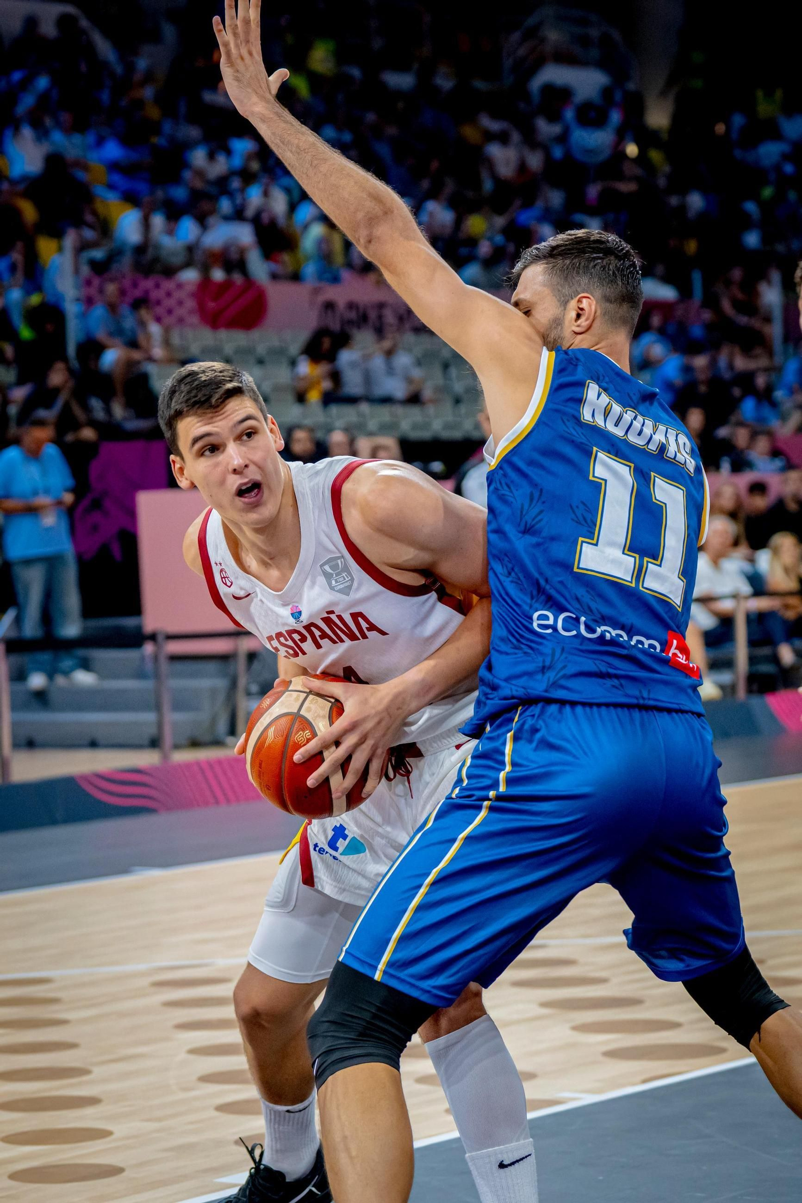 Las fotos del Chipre - España de baloncesto