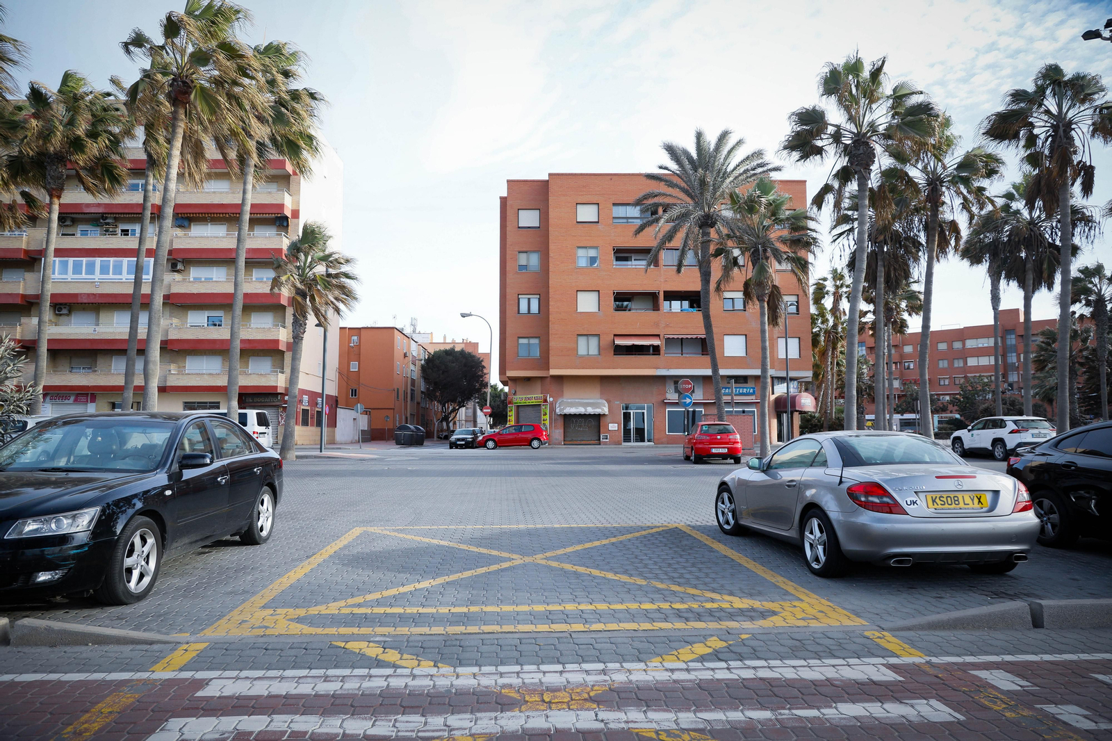 Imágenes de las calles en obras