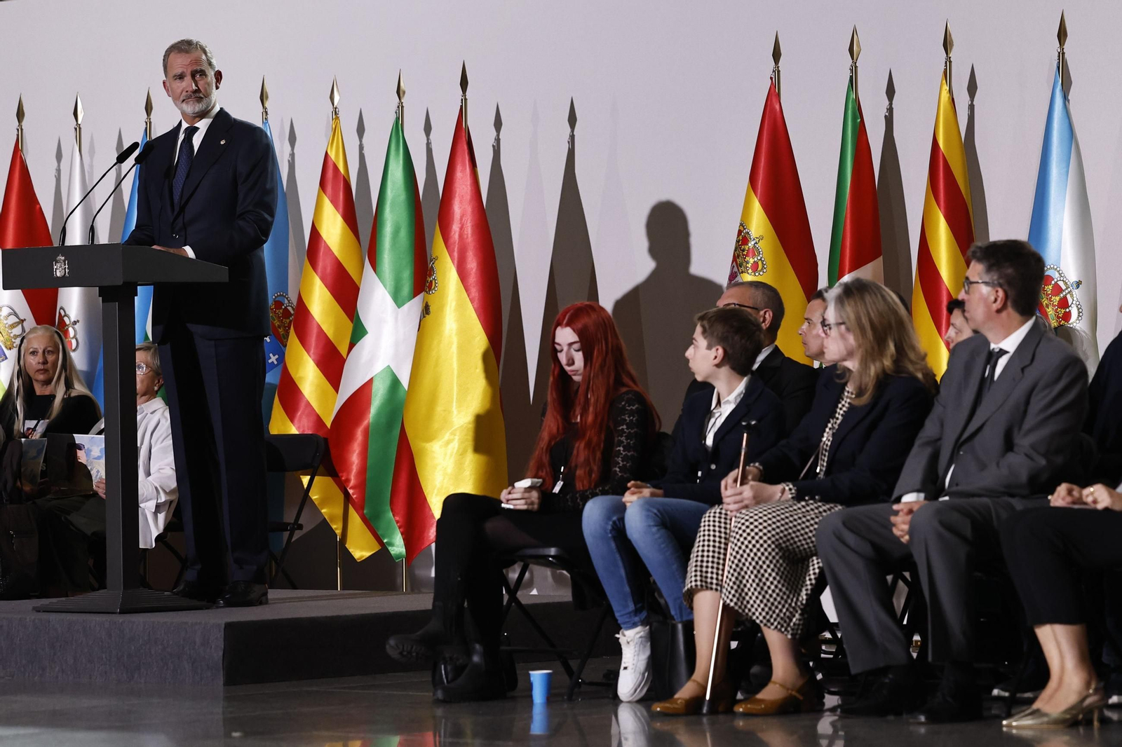Las fotos del funeral de Estado a las víctimas de la dana en Valencia