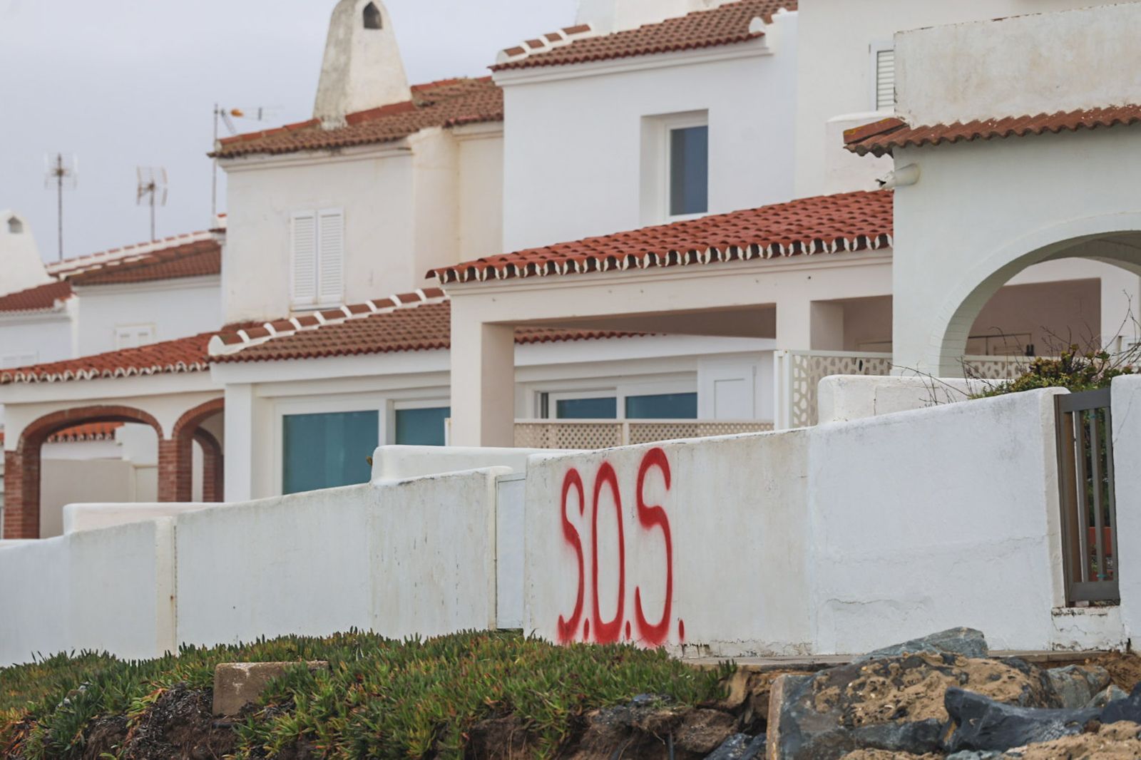 Fotografías de las zonas más perjudicadas de Matalascañas tras los últimos temporales