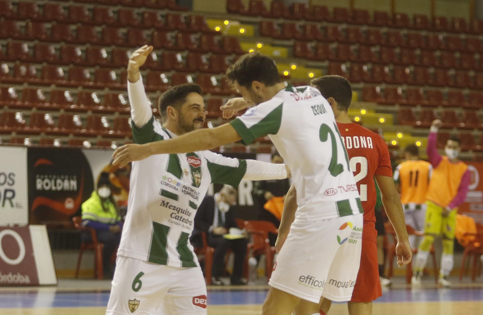 Las fotografías del empate entre el Córdoba Futsal y el Industrias Santa Coloma