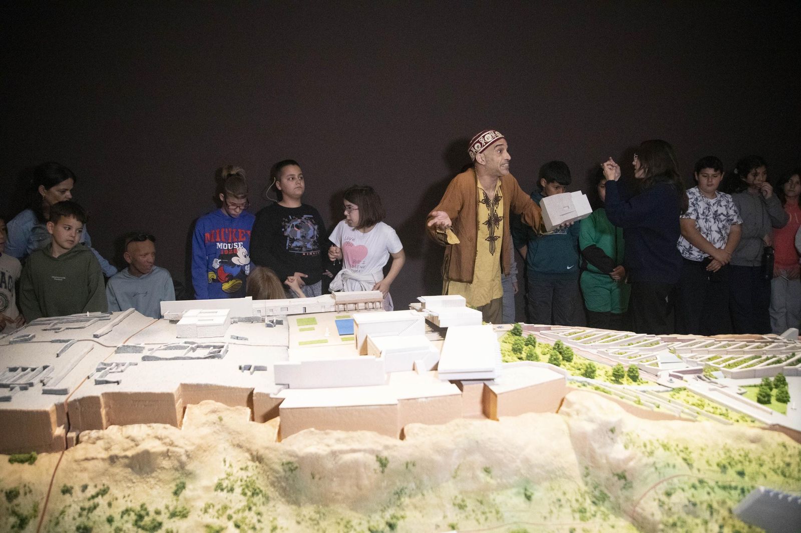 Presentación de la maqueta de la Alcazaba de Almería, en imágenes