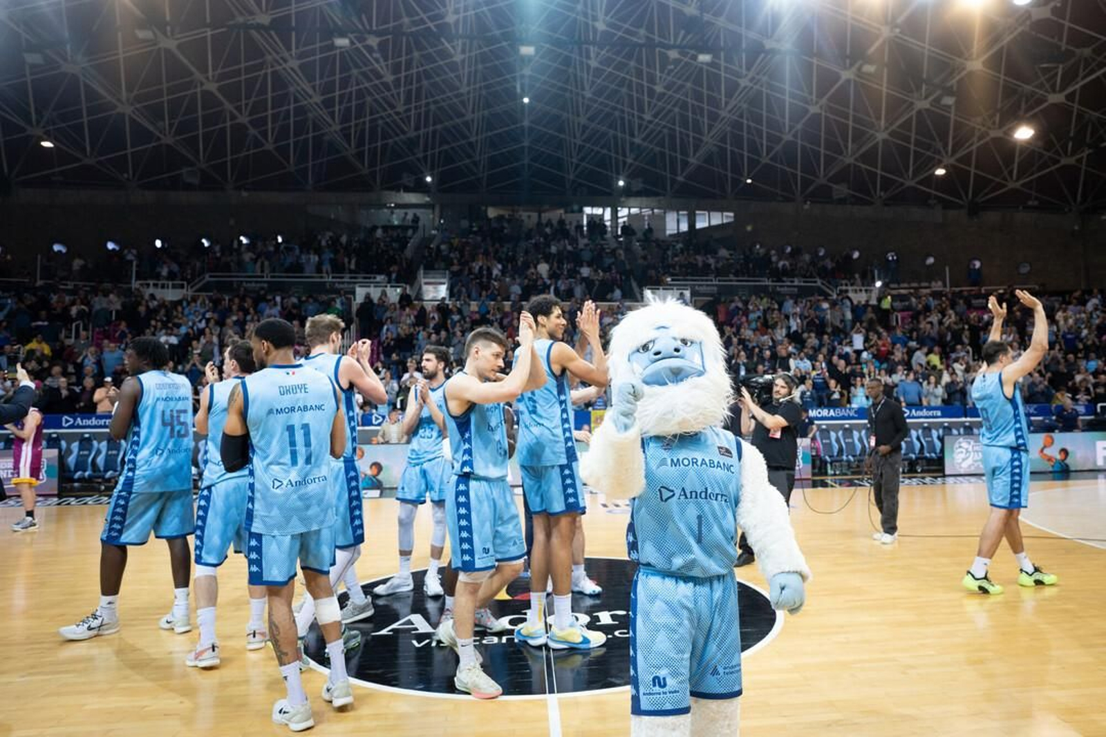 La plantilla del Andorra.