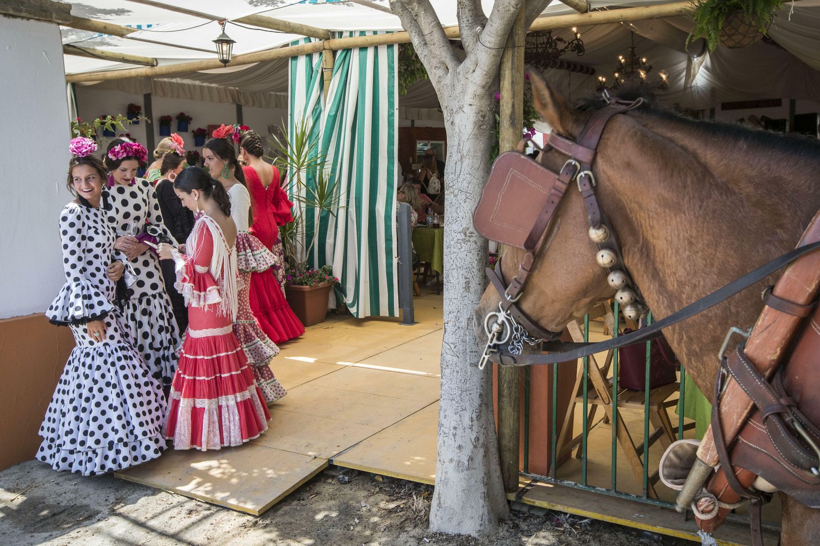 Una imagen de la Feria del Carmen de 2018.