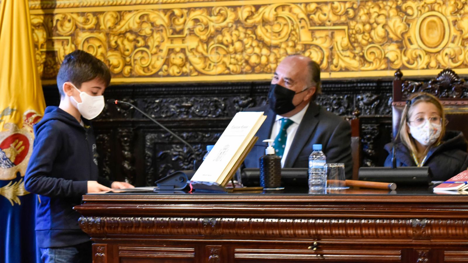 Las fotos del Pleno Infantil del Ayuntamiento de Algeciras